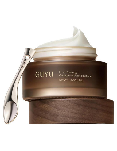 Crema Hidratante de Colágeno Ginseng GUYU 30g Antienvejecimiento