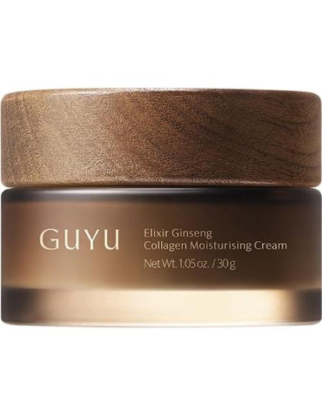 Crema Hidratante de Colágeno Ginseng GUYU 30g Antienvejecimiento
