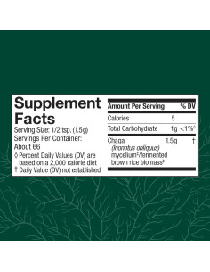 Polvo de Chaga Host Defense 99.22 g - Suplemento Inmunológico 2