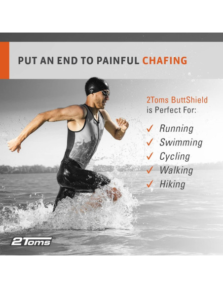 Protección Anti-Rozaduras 2Toms ButtShield 42.5g Impermeable