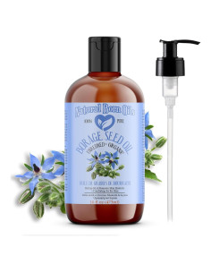 Aceite de Semilla de Borraja Natural Born 453g Orgánico Prensado en Frío