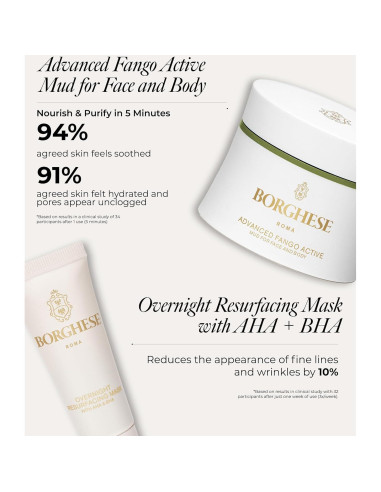 Conjunto de Cuidado Facial Borghese - 5 Productos para Piel