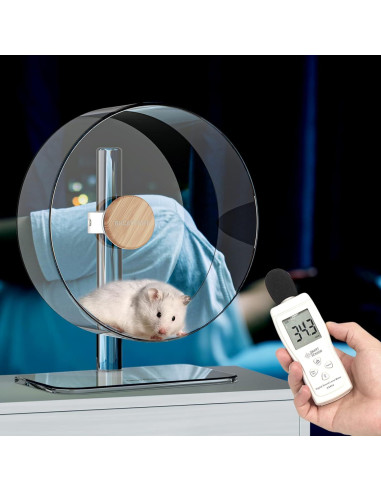 Rueda de Ejercicio Silenciosa BUCATSTATE 32cm para Hámster