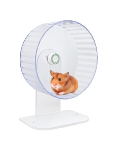 Rueda para Hámster Silenciosa BroPetAssistant 26 cm Transparente