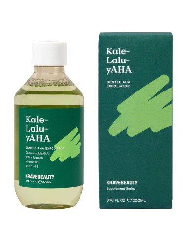 Exfoliante Suave KraveBeauty Kale-Lalu-yAHA 200 ml - 5.25% AHA