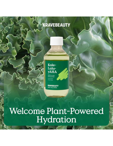 Exfoliante Suave KraveBeauty Kale-Lalu-yAHA 200 ml - 5.25% AHA Exfoliante Suave KraveBeauty Kale-Lalu-yAHA 200 ml - 5.25% AHA