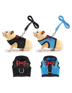 Arnés y Correa Ajustable para Cobayas YiePhiot - 2 Paquetes
