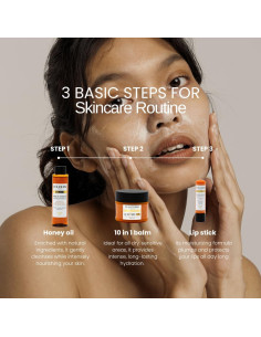 Set de Regalo de Cuidado de Piel Doliderm con Miel 3 Piezas 2