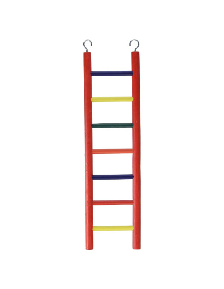 Escalera para Aves de Madera Dura Prevue Pet 7 Peldaños 38 cm