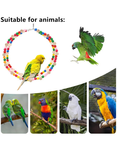 Puente de Escalera para Aves DVHEY 11 Pasos Madera 54x8 cm