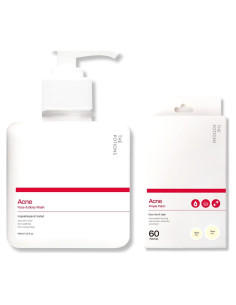 Set de Cuidado de Piel The Potions - Gel Ducha y Parches Espinillas