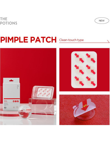 Set de Cuidado de Piel The Potions - Gel Ducha y Parches Espinillas