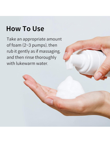 Limpiador Espumoso Vegano YADAH 150ml - Hidratante y Calmante