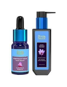 Combo Limpiador Facial y Aceite Kumkumadi Blue Nectar 110 ml