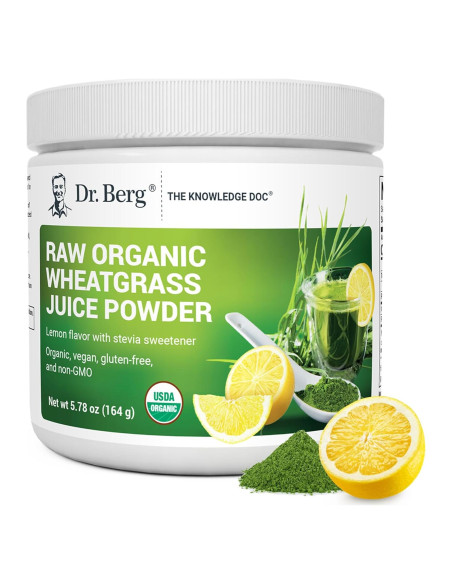 Dr. Berg Polvo Verde Orgánico 60 Porciones - Superalimento