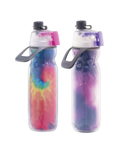Botella de Agua O2COOL Mist N Sip 590 ml con Rocío y Sorbo