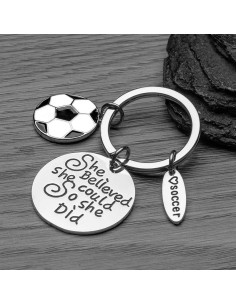 Llavero Motivacional de Fútbol Sportybella - Regalo Inspirador 2