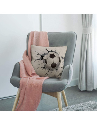 Funda de Almohada Decorativa HGOD DESIGNS 45x45cm Lino Algodón