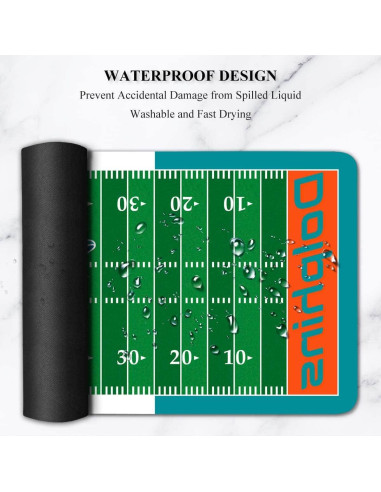 Alfombrilla de Ratón Grande Mialtry 80x30cm Antideslizante