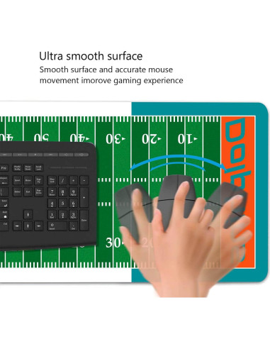 Alfombrilla de Ratón Grande Mialtry 80x30cm Antideslizante