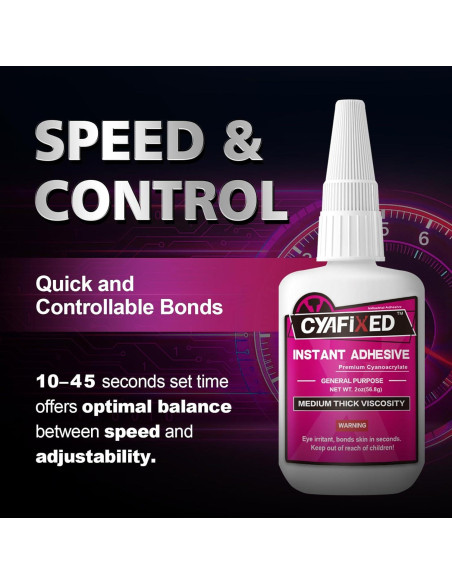 Adhesivo Super Glue CYAFIXED 59 ml Viscosidad Media Gruesa