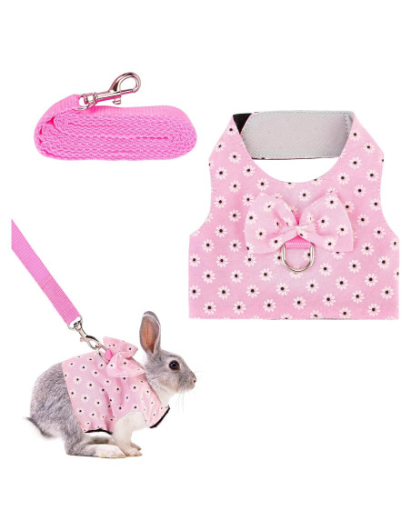 Arnés Ajustable para Conejo Timwaygo 22-30 cm 1.2 m Nylon