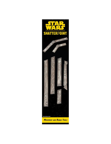 Herramientas de Medición Star Wars Shatterpoint - 4 Rango y 3 Movimiento