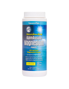 Polvo de Magnesio KalmAssure NaturesPlus 0.36 kg Sin Sabor