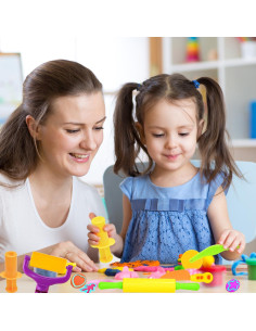 Juego de Herramientas de Plastilina AWNOGKUE 18 Piezas 2