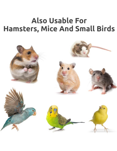 Escalera para Jaula de Aves SIMENA 12.7cm Madera Natural