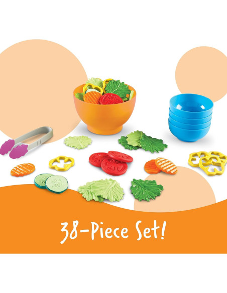 Conjunto de Ensalada Fresca Learning Resources - 38 Piezas