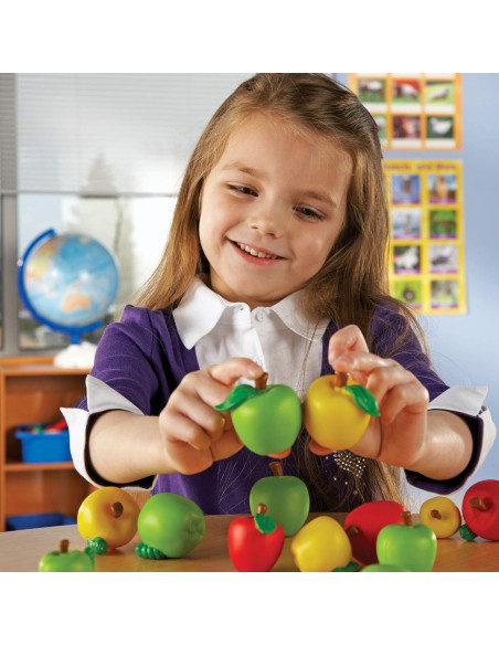 Juguetes de Aprendizaje Recursos de Manzanas 27 Piezas 3+ Juguetes de Aprendizaje Recursos de Manzanas 27 Piezas 3+