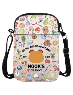 Bolso Bandolera Unisex ACNH Crannycrossfull 21x15cm
