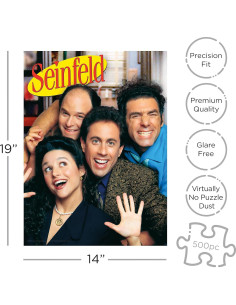 Rompecabezas 500 Piezas Seinfeld - Calidad Premium Aquarius 2