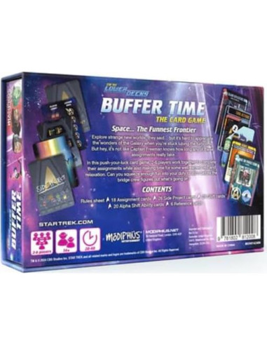 Juego de Cartas Star Trek Lower Decks - 2-6 Jugadores, 14+ Años