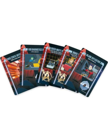 Juego de Cartas Star Trek Lower Decks - 2-6 Jugadores, 14+ Años