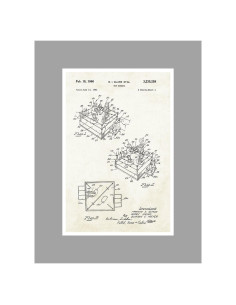 Póster mate Rockem Sockem Robots 61x41 cm - Arte de patentes