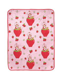 Conjunto Nogginz Fresa Cortada - Manta 102x127 cm y Almohada 2
