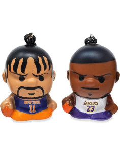 SqueezyMates NBA - Paquete de 4 Figuras de Espuma - Animal de Fiesta 2
