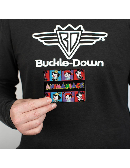 Billetera Bifold Cuero Vegano Buckle-Down Animaniacs