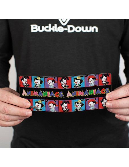 Billetera Bifold Cuero Vegano Buckle-Down Animaniacs