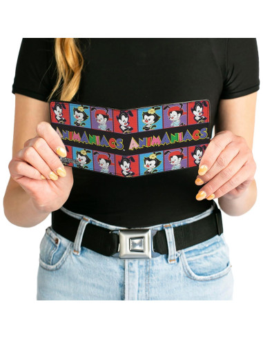 Billetera Bifold Cuero Vegano Buckle-Down Animaniacs