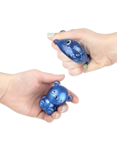 ArtCreativity Juguetes Squishy Oso Gummy - Set de 4 Pcs