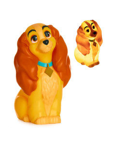 Luz Nocturna 3D Paladone La Dama y el Vagabundo 17 cm