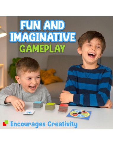 Juego de Charadas Niños en Escena University Games - Lata de Viaje