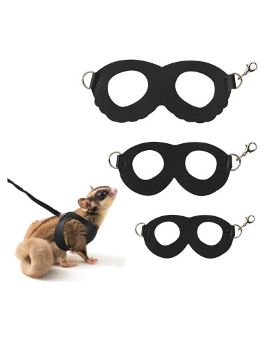 Juego de Arnés y Correa Ajustable Swirge para Animales Pequeños