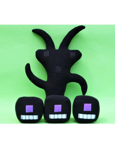 Juguete de Peluche Pesado 33 cm Negro Genérico para Coleccionistas 2