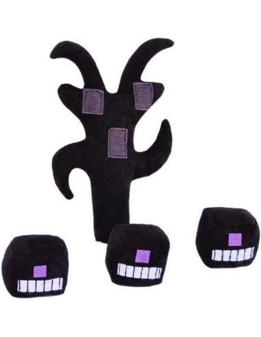 Juguete de Peluche Pesado 33 cm Negro Genérico para Coleccionistas