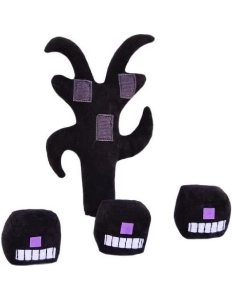 Juguete de Peluche Pesado 33 cm Negro Genérico para Coleccionistas