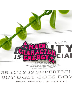 Pin de Esmalte Energía Personaje Principal - 2.79 cm - SKYFENGCN 2